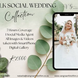 Social Media Agent For Your Wedding Day!