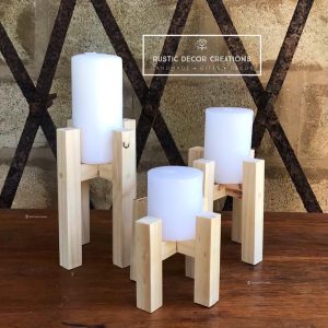 Candle Holder (Set of 3) - Wedding Decor